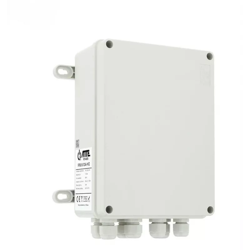 ATTE PoE switch IPB-5-10A-M2 5-portový neupravovaný priemyselný DIN lišta/nástenná montáž