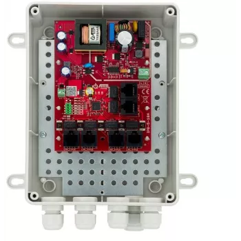 ATTE PoE switch IPB-5-10A-M2 5-portový neupravovaný priemyselný DIN lišta/nástenná montáž