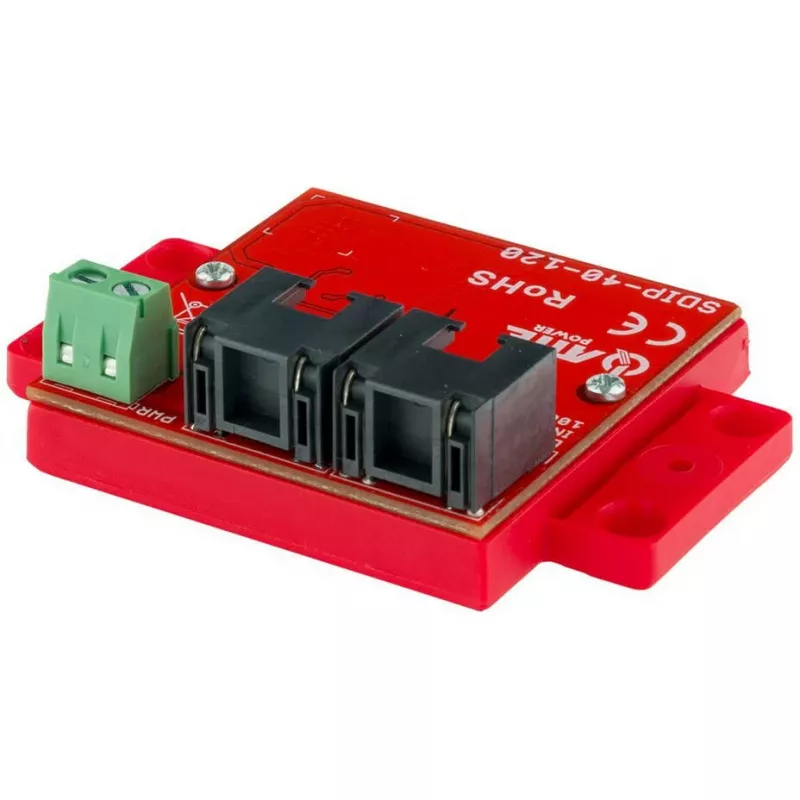 ATTE SDIP-40-120 PoE napájací zdroj, 48W, 40V DC, 10/100 Mbps