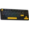 AULA Gasket F87 Thunder Black GrayWood RGB klávesnica