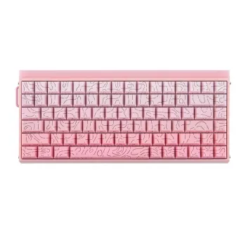 AULA HERO84 HE Pink Gradient Contour Dragon King RGB Gasket mechanická klávesnica