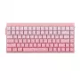AULA HERO84 HE Pink Gradient Contour Dragon King RGB Gasket mechanická klávesnica