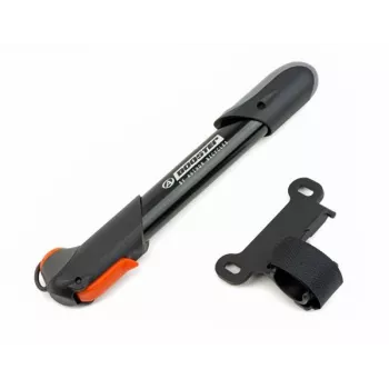 Author AAP Booster Mini ručná pumpa – Presta/Schrader, 120 PSI, čierna