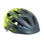 Author Flash Inmold X8 detská cyklistická prilba - sivá/žltá, 47-51 cm