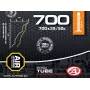 Author Tube AT-CROSS-700C Wide FV48 700x35/50C (čierna) - 48 mm Presta ventil butylová duša