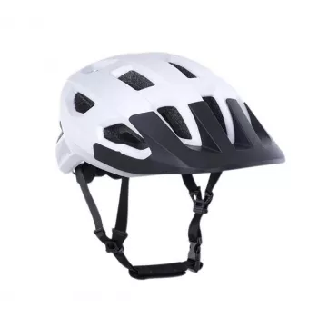 Author Vento InMold LED USB cyklistická prilba 55-58 cm strieborná/biela