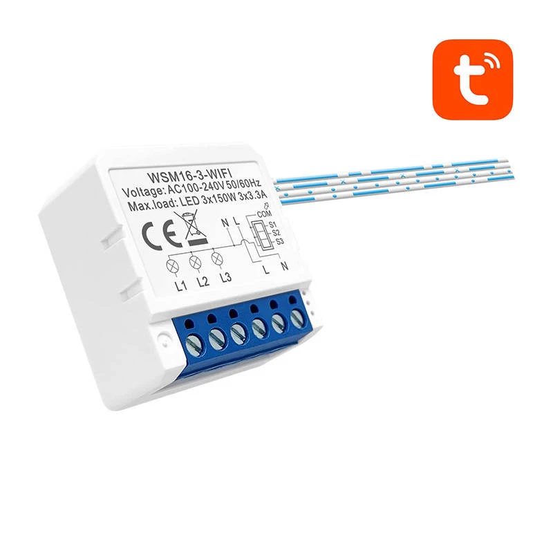 AVATTO WSM16-W3 smart modul spínača WiFi Tuya