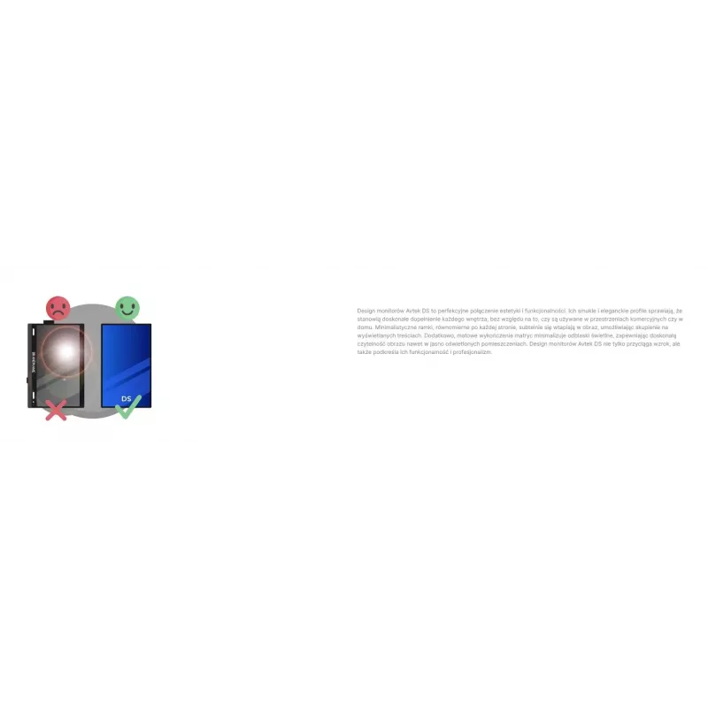 AVTEK DS2 65 65 palcov 4K UHD digital signage displej