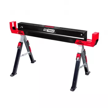 AWTOOLS nastaviteľný stojan na rezanie dĺžka 98-115,5 cm výška 62-82 cm