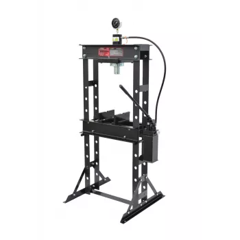 AWTOOLS AW hydraulický lis s manometrom 30T dvojitý piest