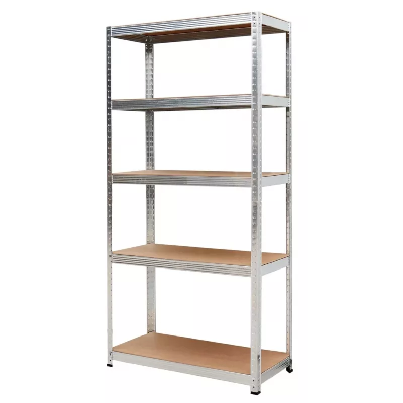 AWTOOLS AW regál 5 políc 200x90x40 nosnosť 250kg / 5.0mm - Push-In rýchla montáž
