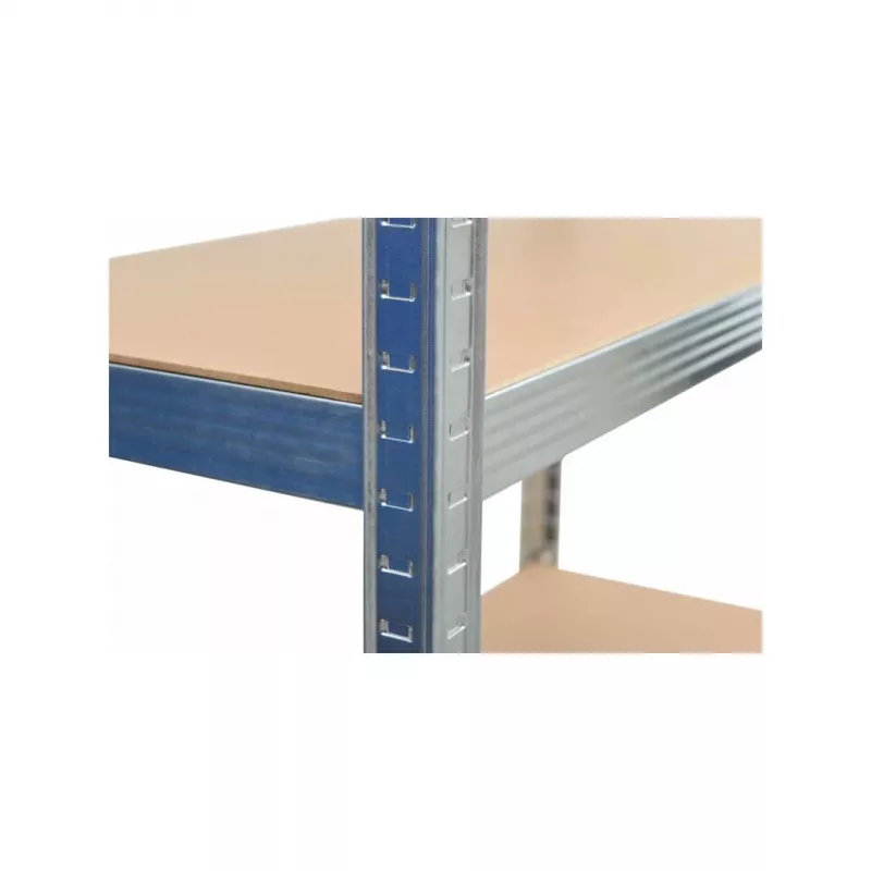 AWTOOLS AW regál 5 políc 200x90x40 nosnosť 250kg / 5.0mm - Push-In rýchla montáž