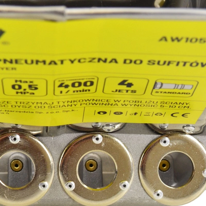 AWTOOLS pneumatická omietačka na stropy