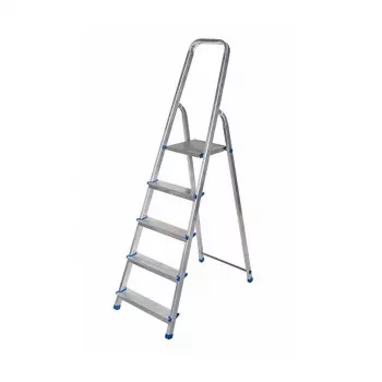 AWTOOLS AW23021 3-dielny teleskopický rebrík 4,25 m hliník 150 kg EN131