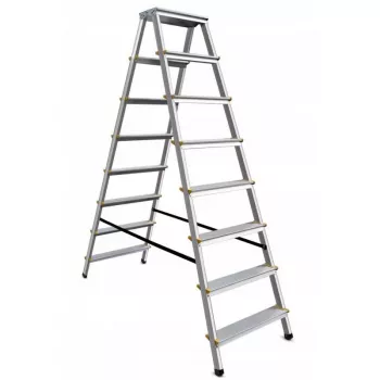 AWTOOLS AW23031 viacúčelový kĺbový rebrík 12 priečok 150 kg hliník
