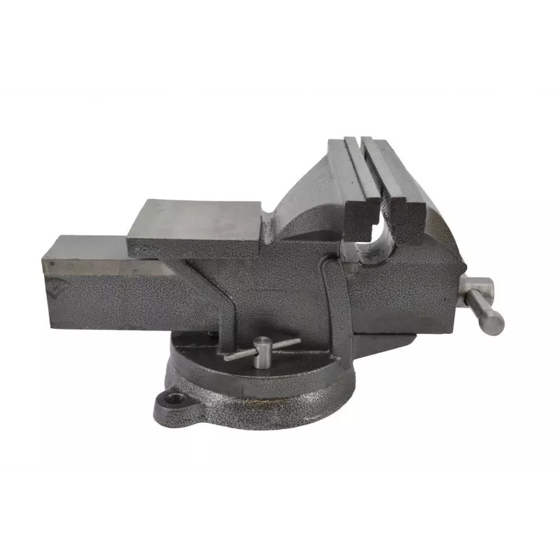 AWTOOLS AW24207 Zverák s otočnou základňou 100mm liatina s nákova