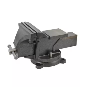AWTOOLS AW24216 150mm zverák s 360° otočnou základňou a integrovanou kovadlinou