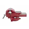 AWTOOLS AW24226 125 mm otočný zverák s nákova a vymeniteľnými kalenými čeľusťami