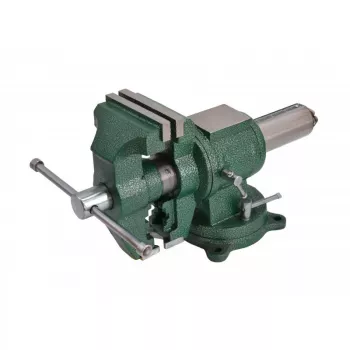 AWTOOLS AW24295 zverák 100 mm (4 palce) otočný liatinový ťažký