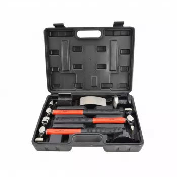 AWTOOLS AW32269BL 1000 g strojnícke kladivo s fiberglassovou rukoväťou a krížovým klinom, čierne