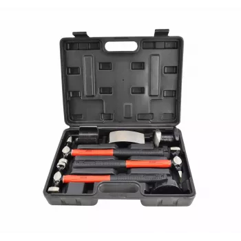 AWTOOLS AW32269BL 1000 g strojnícke kladivo s fiberglassovou rukoväťou a krížovým klinom, čierne