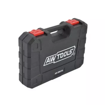 AWTOOLS AW38691BL 171-dielna sada nástrčných kľúčov s náhonom 1/4 palca, 3/8 palca, 1/2 palca, račne, nadstavce, bity a plastový kufrík