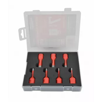 AWTOOLS AW47307 7-dielna sada HSS vrtákov DIN 338 – 2-10 mm na kov, drevo a plast