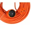 AWTOOLS AW70204 Predlžovací kábel na bubne 25m 4-zásuvky 16A 3680W
