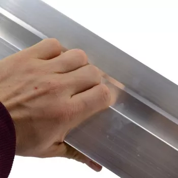 AWTOOLS AWBL25165 hladidlo na betón 250 x 165 mm hliníková čepeľ s mäkkou rukoväťou