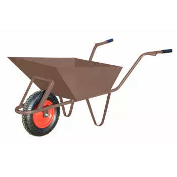 AWTOOLS stavebná fúrika 85L 1,5mm hnedá s krytom kolesa