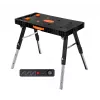 AWTOOLS skladací 5-in-1 pracovný stôl so zásuvkovou lištou