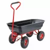 AWTOOLS záhradný vozík / sklápací vozík 4-kolesový 75L