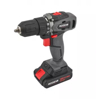 AWTOOLS HOOZAR akumulátorová príklepová vŕtačka 18V 1x2,0Ah 45Nm CD45BL-D1