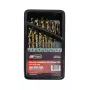 AWTOOLS HSS-Co kobaltová sada špirálových vrtákov 25-dielna 1-13 mm na vŕtanie do kovu