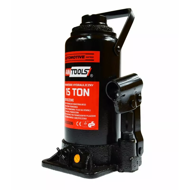 AWTOOLS Hydraulický piestový/stĺpový zdvihák 15 ton 227-432 mm