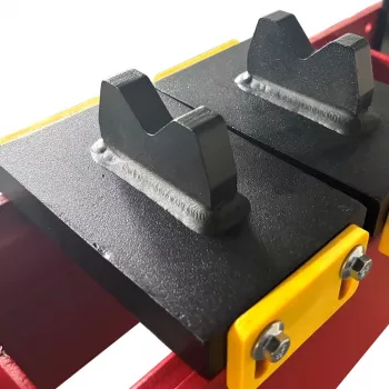 AWTOOLS hydraulický lis s manometrom PROF 30T 55-1035mm s nožným pedálom a ochrannou mriežkou Black Line