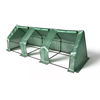 AWTOOLS Mini fóliový tunelový skleník 295x95x95cm pozinkovaný oceľový rám s UV odolným PE krytom