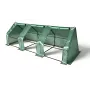 AWTOOLS Mini fóliový tunelový skleník 295x95x95cm pozinkovaný oceľový rám s UV odolným PE krytom