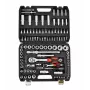 AWTOOLS sada kľúčov 108-dielna 1/2 palca a 1/4 palca pohon Black Line