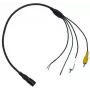 AXION CA 001A adaptér kamera DIN 4-PIN na RCA Cinch