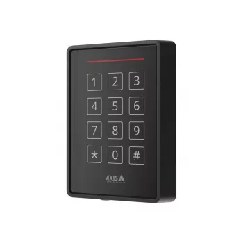 Axis A4131-E Reader - RFID bezkontaktná čítačka/klávesnica - káblová - čierna, NCS S 9000-N