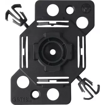Bachmann 375.542 samostatná montážna doska pre prístroje 50x50 mm, čierna