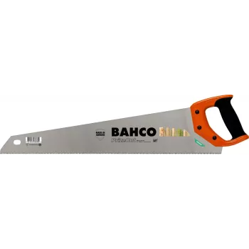 Bahco 16-palcová Hardpoint ručná píla s XT zubami, 7/8 TPI, ergonomická bi-materiálová rukoväť, antikorózny povlak, na drevo, drevotriesku a preglejku (08NP16U78HP)