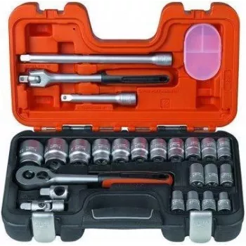 Bahco S240 24-dielna sada nástrčných kľúčov 1/2 palca pohon (10-32 mm)
