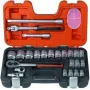 Bahco S240 24-dielna sada nástrčných kľúčov 1/2 palca pohon (10-32 mm)