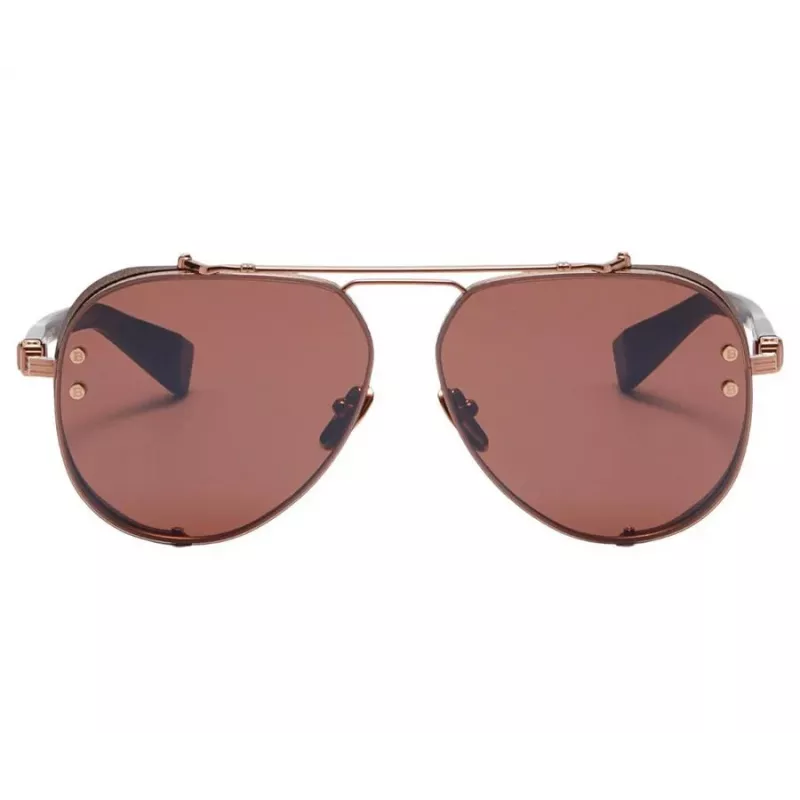 BALMAIN BPS-125E-62 pánske pilotné slnečné okuliare gunmetal sivé 62mm
