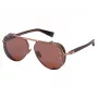 BALMAIN BPS-125E-62 pánske pilotné slnečné okuliare gunmetal sivé 62mm