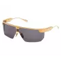 BALMAIN unisex slnečné okuliare BPS-147A-142 čierny acetátový rám hranaté sivé nylonové sklá 43/27/147 mm