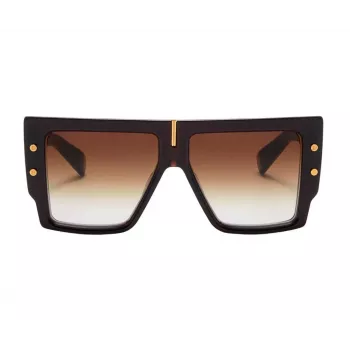 BALMAIN dámske slnečné okuliare BPS-144C-57 cat eye acetátový rám sivé sklá 57/14/145 mm
