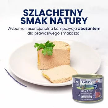 BALTICA Regional Flavours Adult krmivo pre mačky bažant 400g